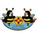 Little Bees Buzzing Fiesta Gold